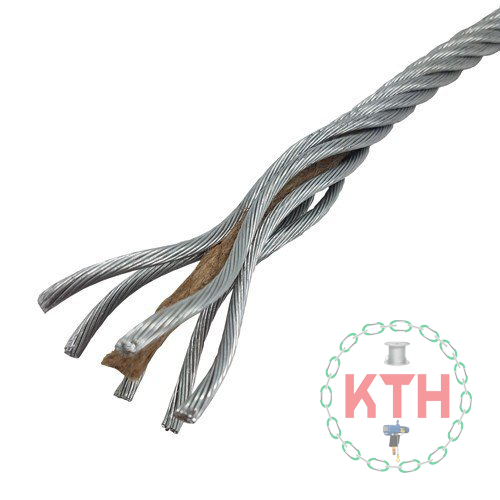 Cấu tạo sợi cáp thép cơ bản
